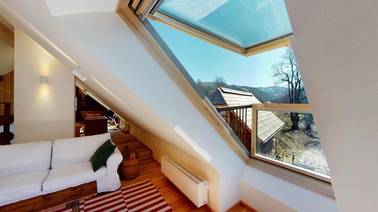 Charmante Gaestewohnung In Altem Bauernhaus In Alpiner Alleinlage Stanz Im Murztal Екстер'єр фото