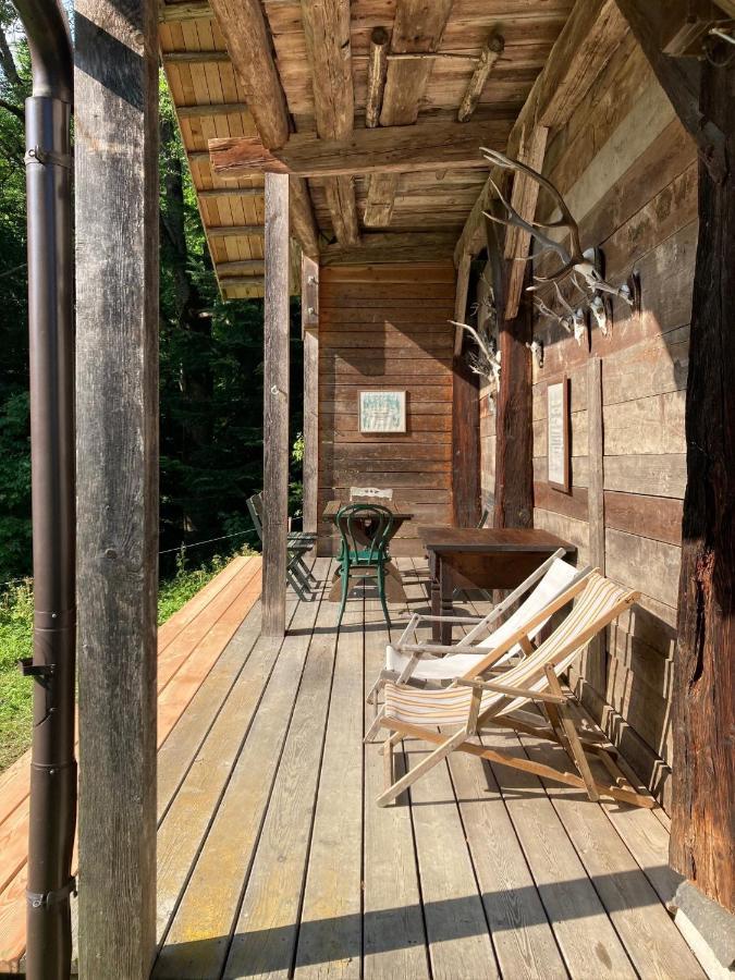 Charmante Gaestewohnung In Altem Bauernhaus In Alpiner Alleinlage Stanz Im Murztal Екстер'єр фото